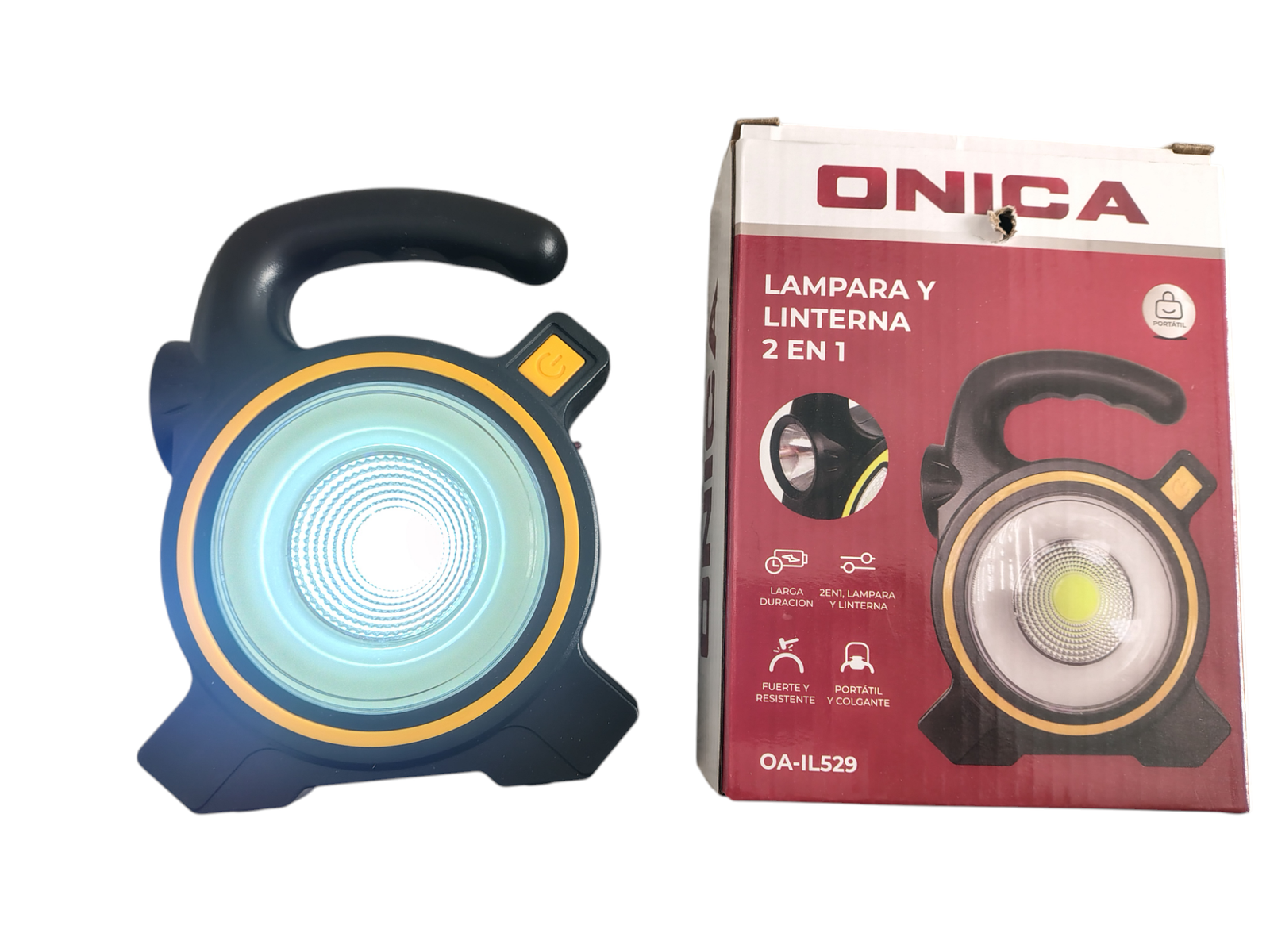 LINTERNA ONICA SOLAR RECARGABLE