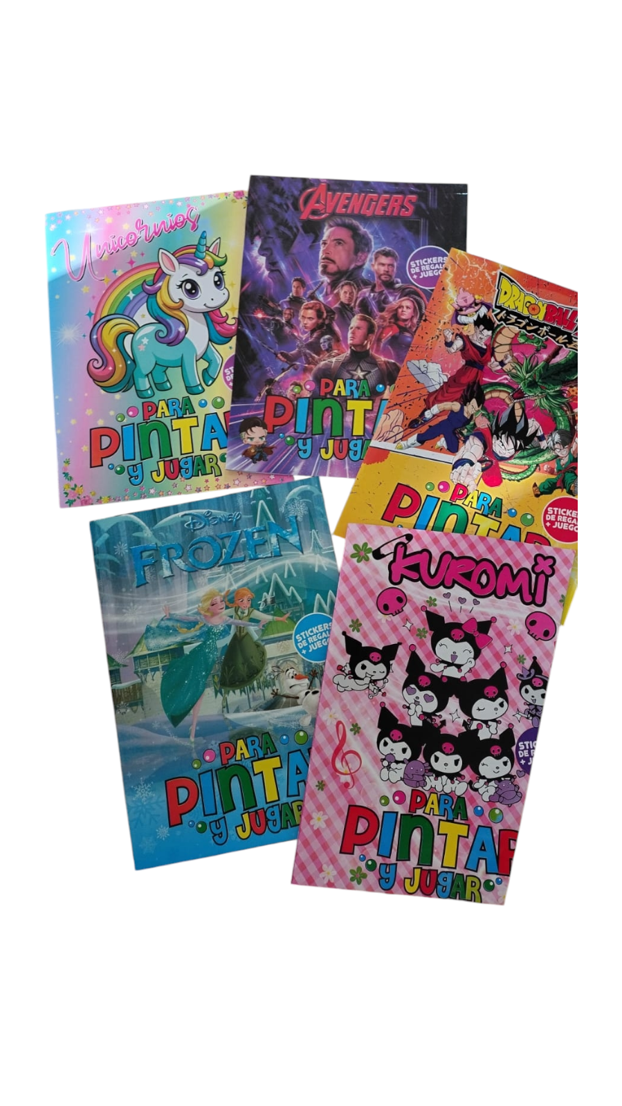 LIBRO COLOREAR  C/STIKER