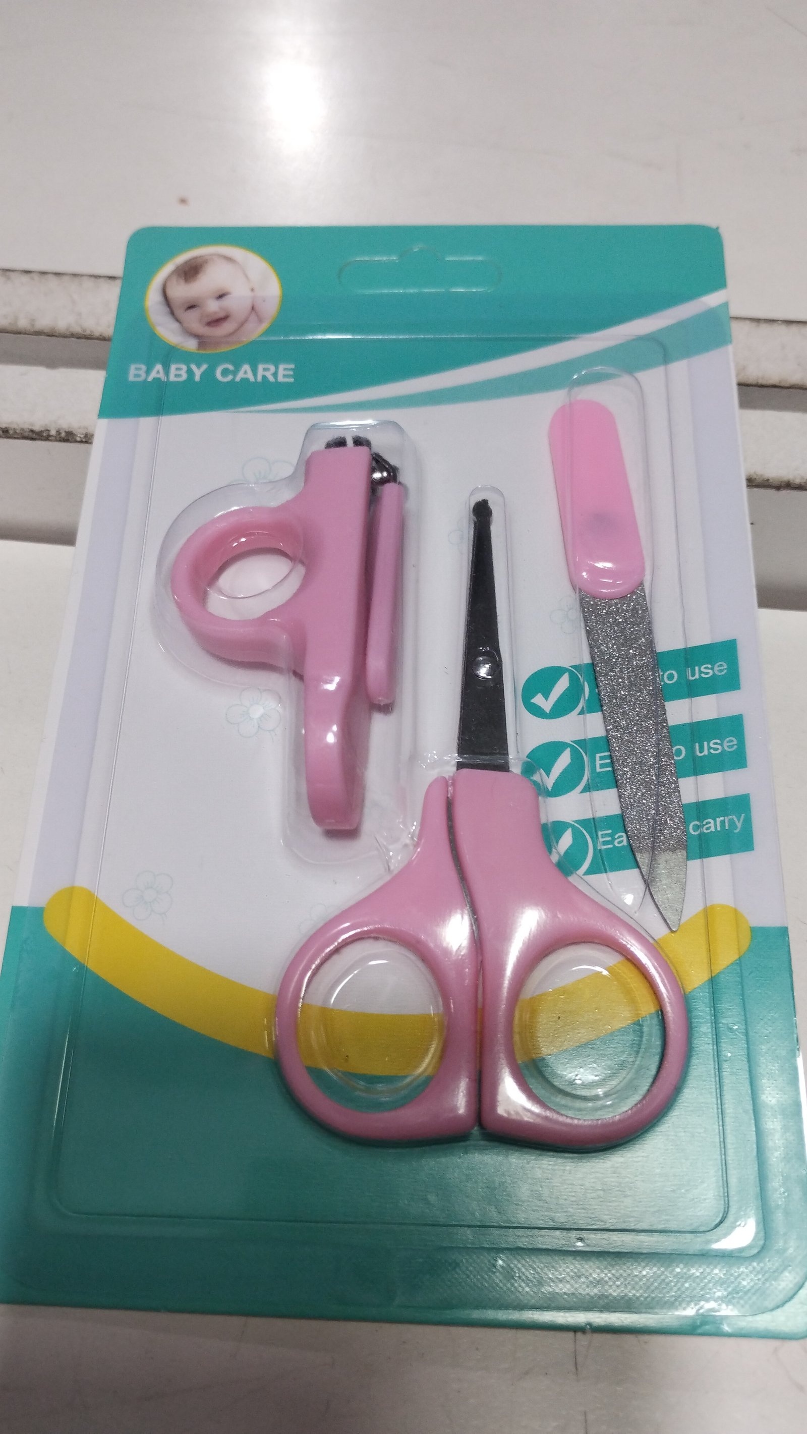 SET PINZA + TIJERA + LIMA P/ BEBE