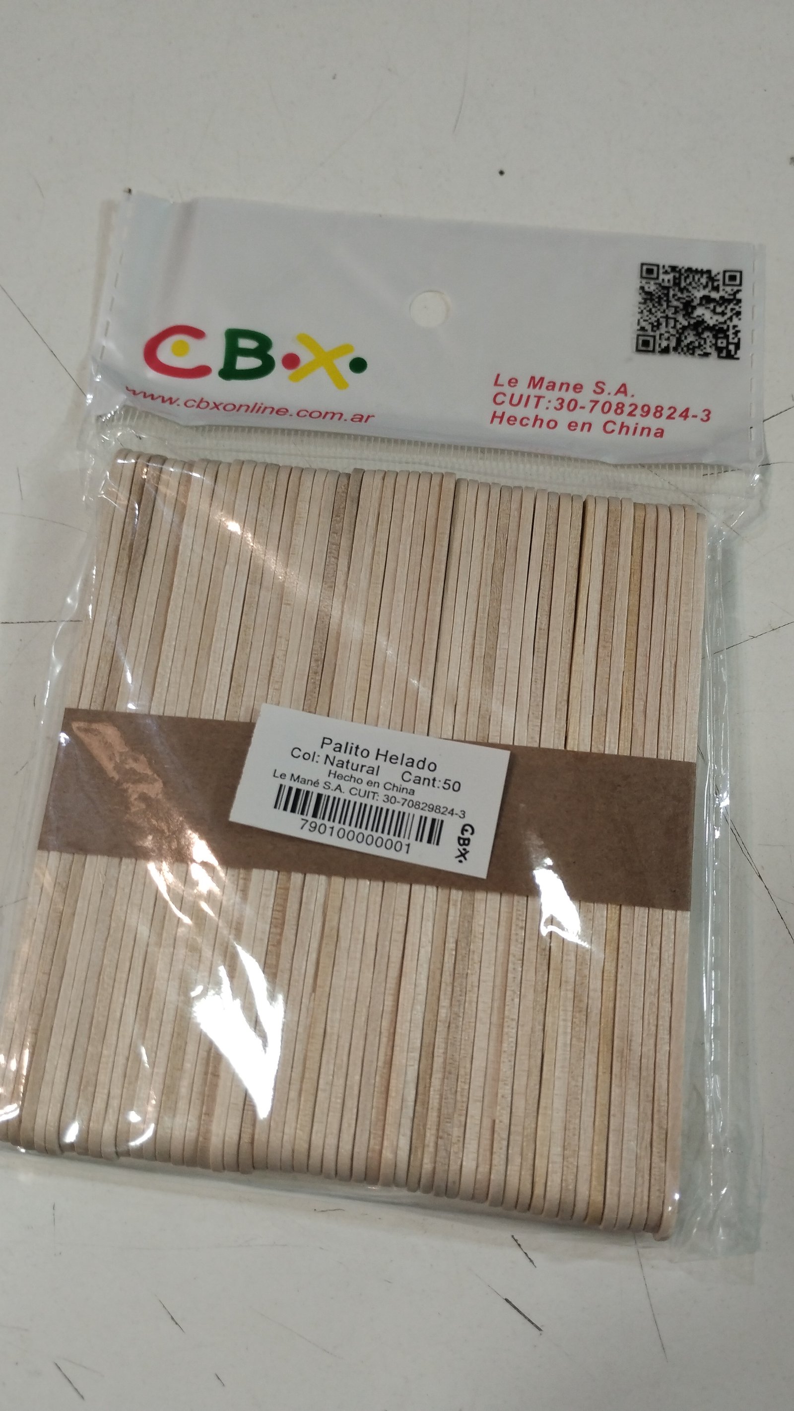 PALO DE HELADO COLOR