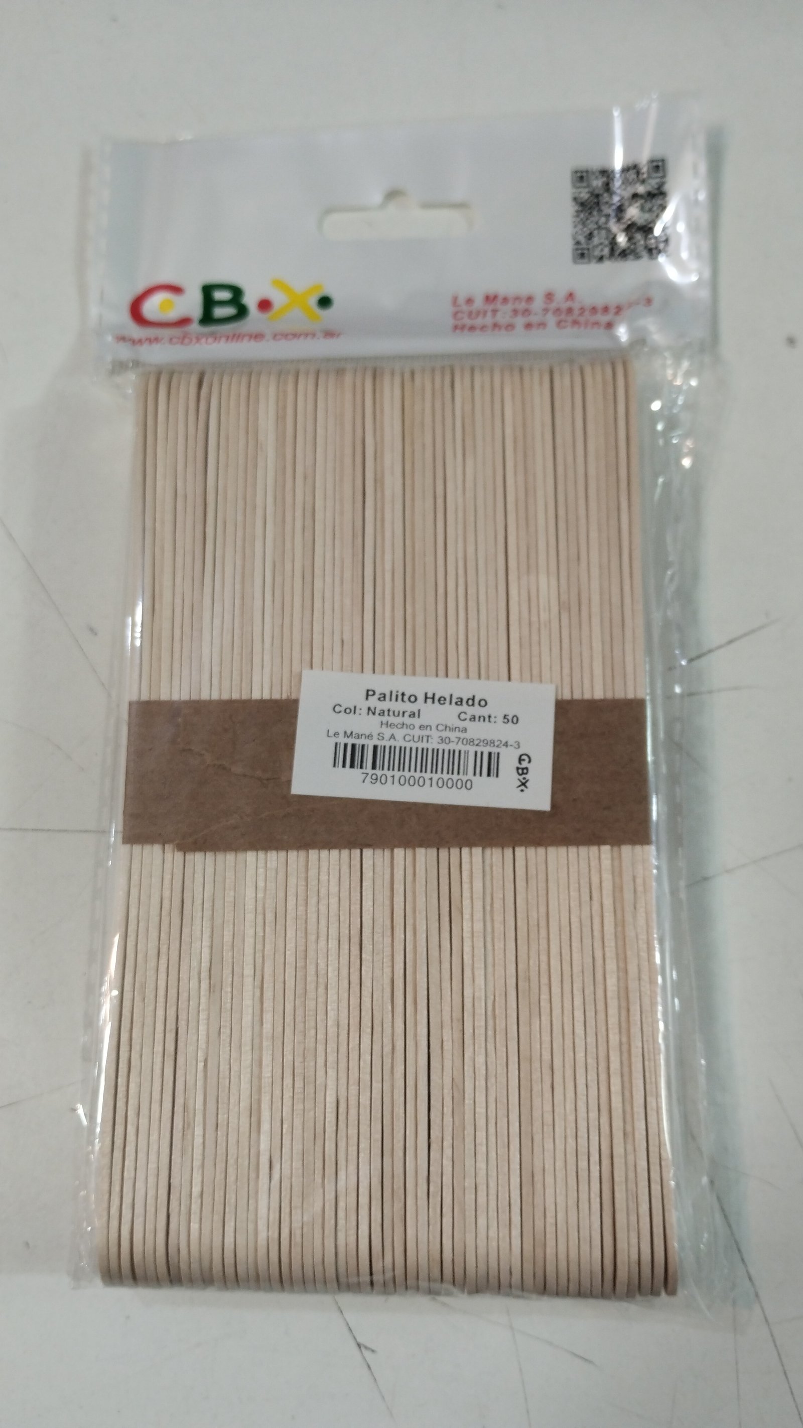 PALO DE HELADO NATURAL GRANDE