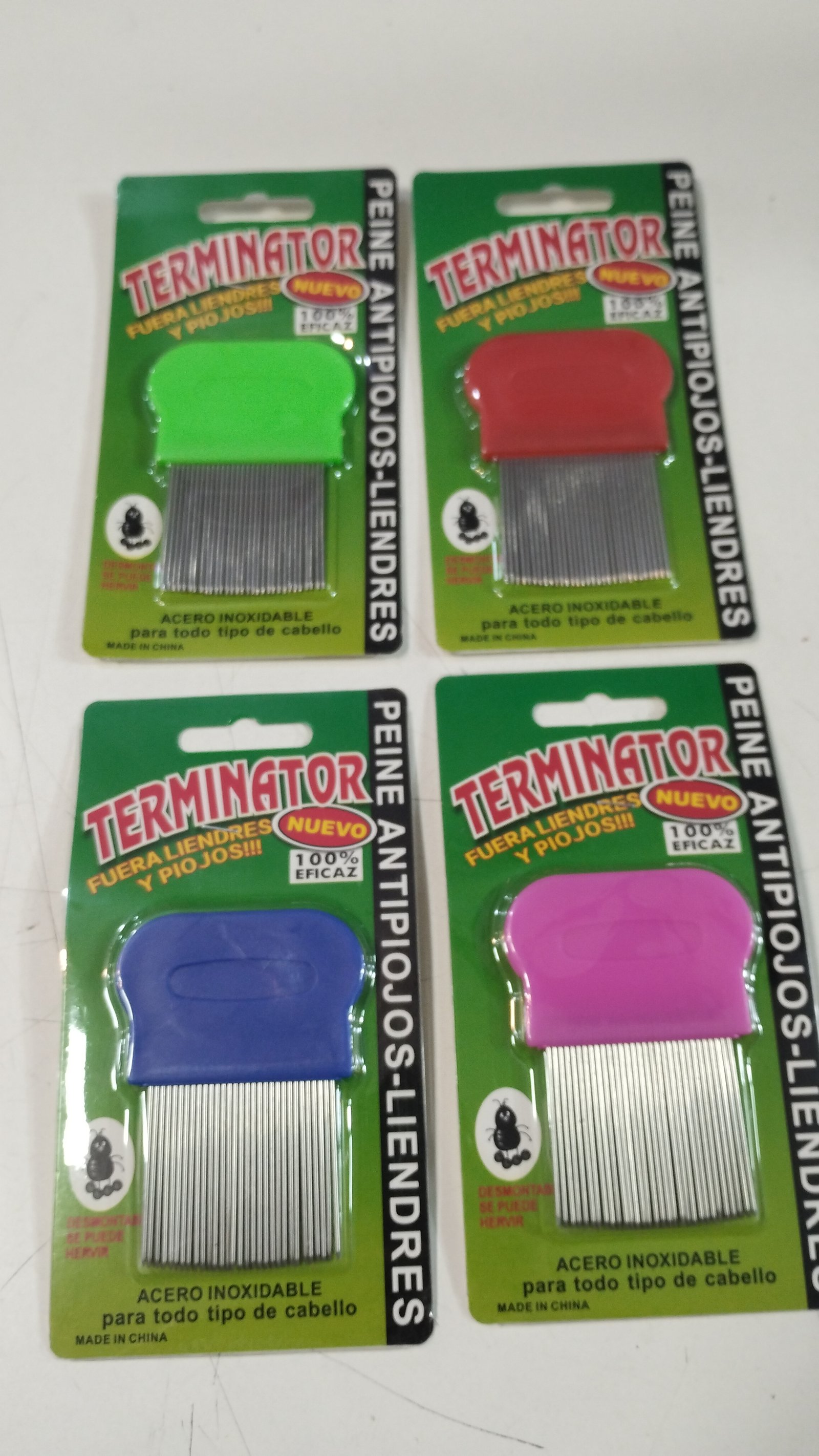 PEINE PIOJO METAL BLISTER