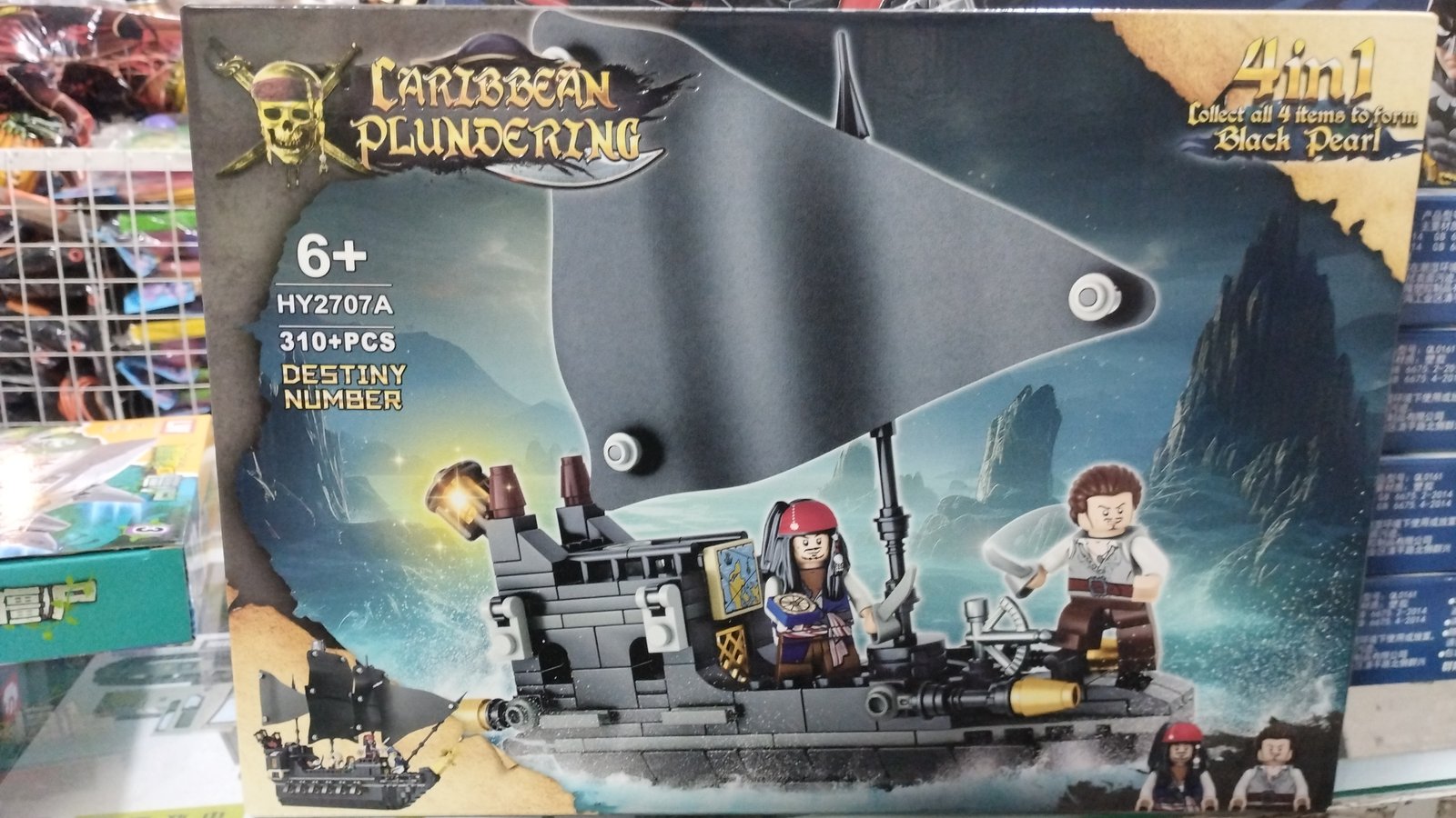 LES CARIBBEAN PLUNDERING