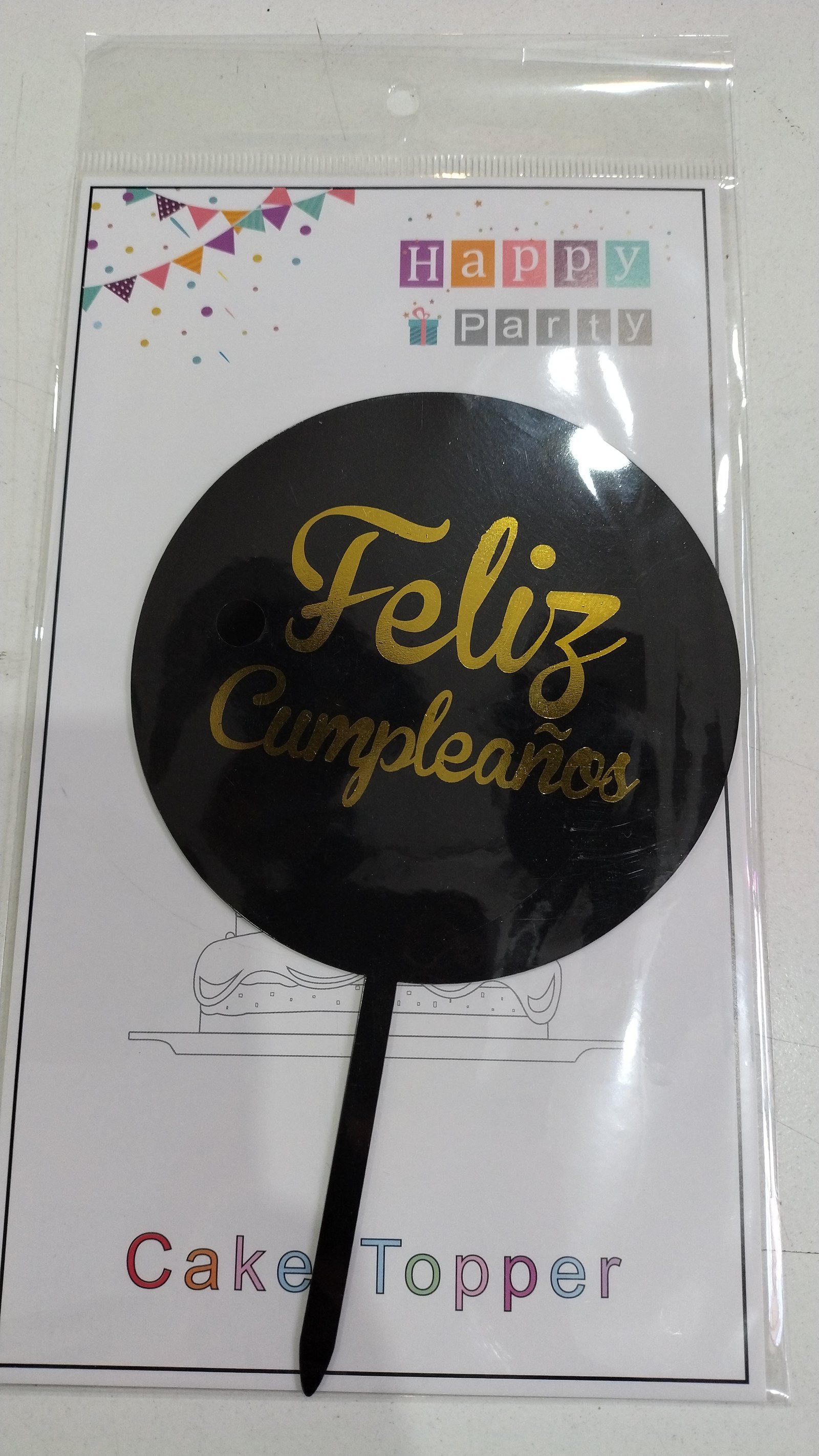 ADORNO P/TORTA FELIZ CUMPLEA?OS