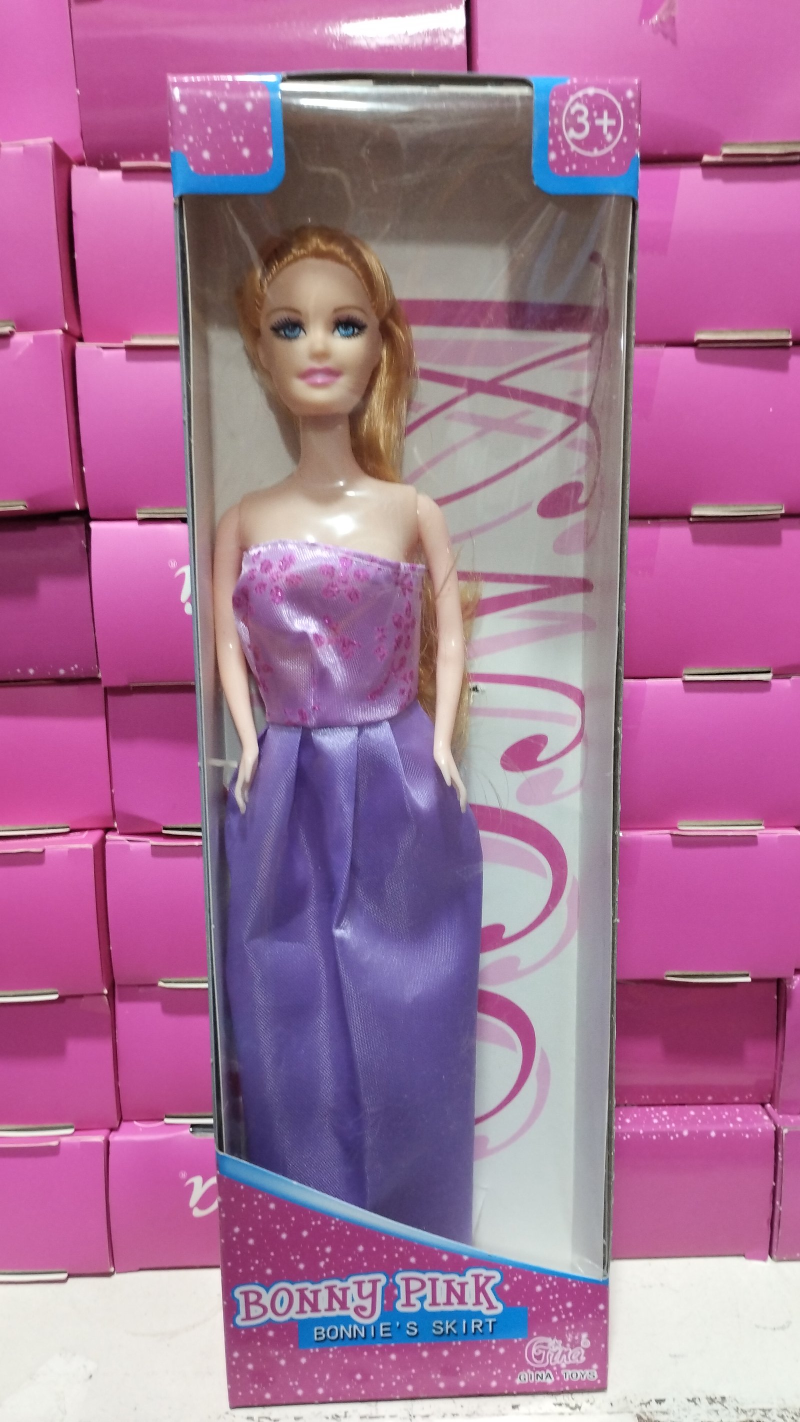 MUÑECA GINA BONNY PINK