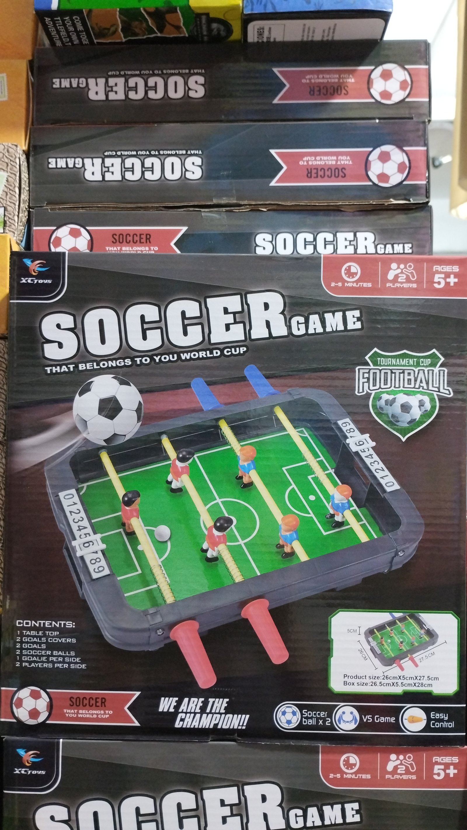 METEGOL PLASTICO SOCCER GAME