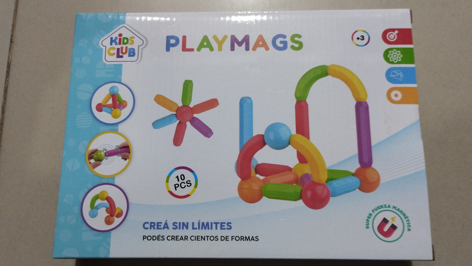 ENCASTRE MAGNETICO KIDS CLUB