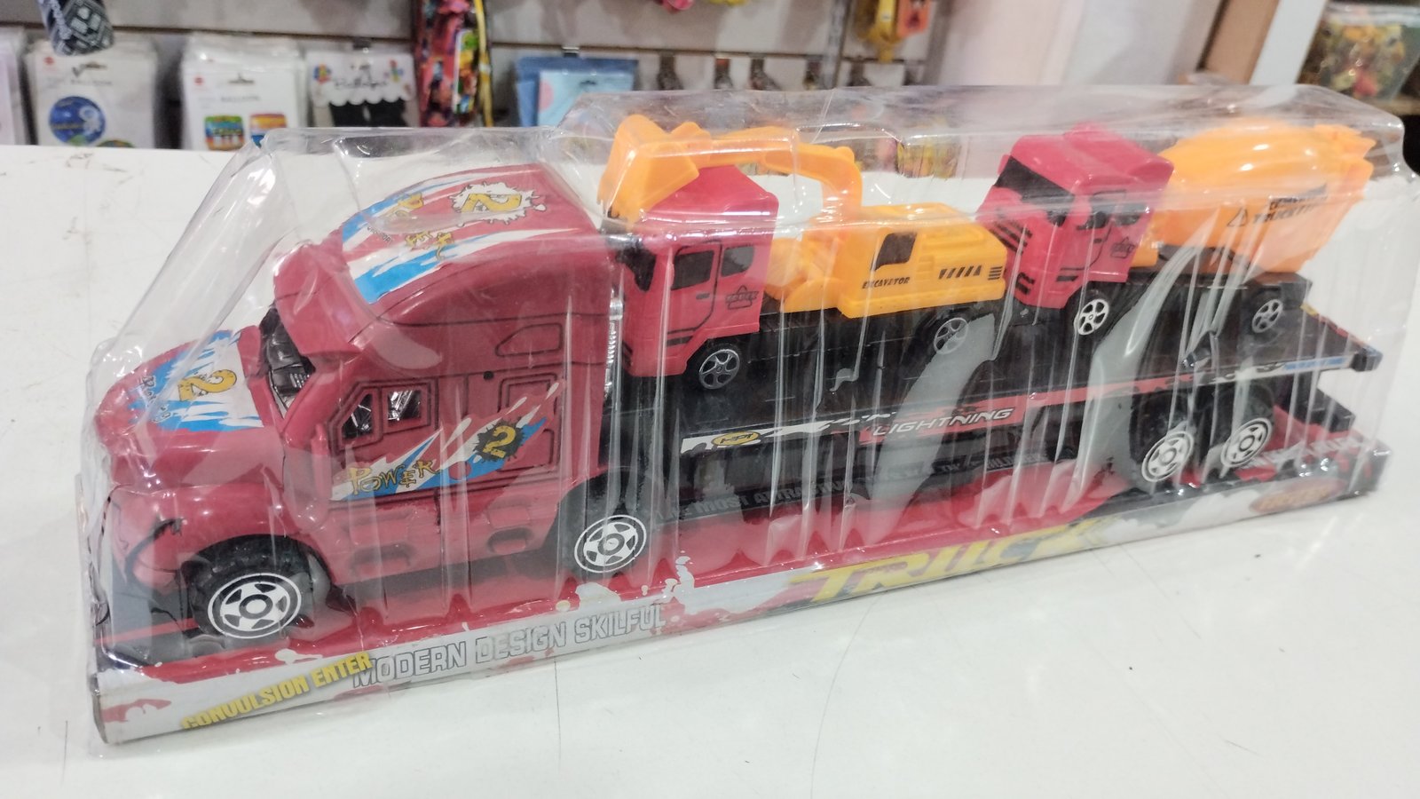 CAMION CON 2 CAMIONES BURBUJA