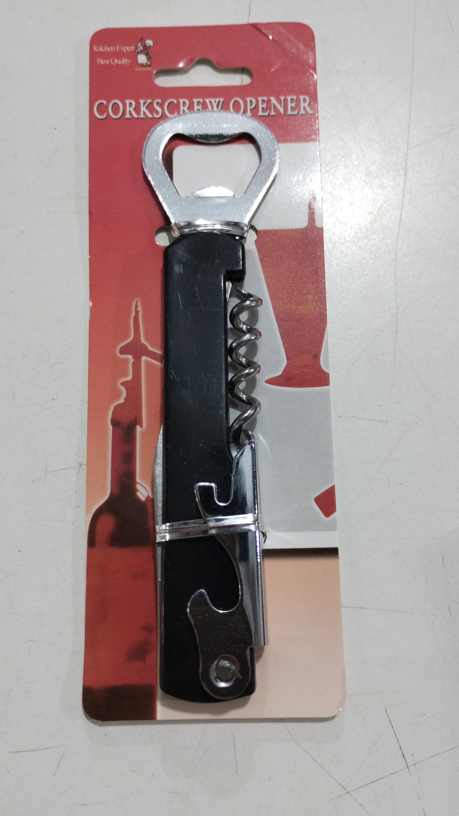 DESTAPADOR CORKSCREW OPENER