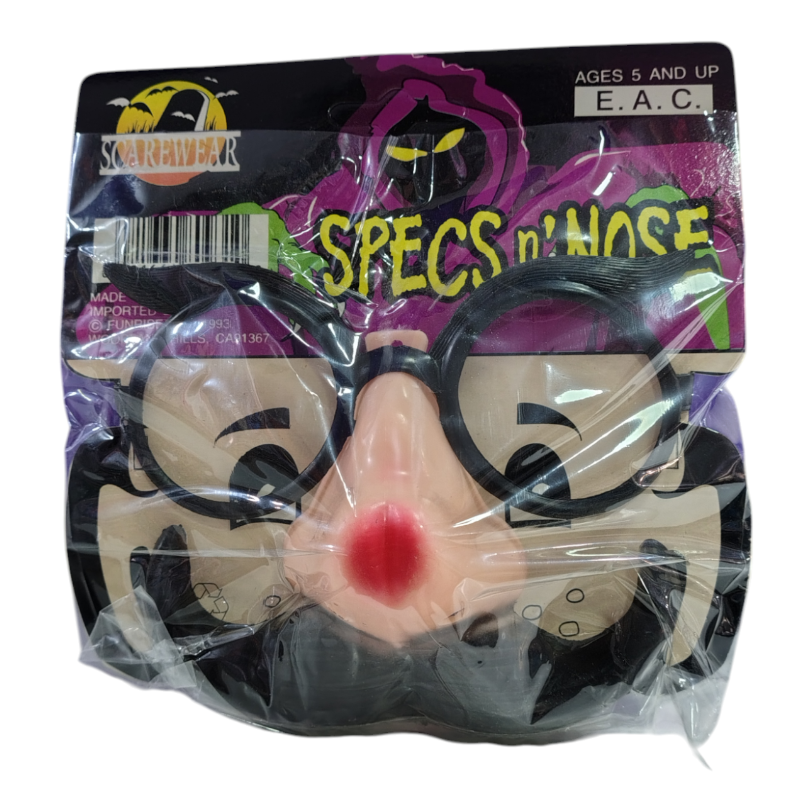 BLISTER NARIZ C/ LENTES BIGOTE