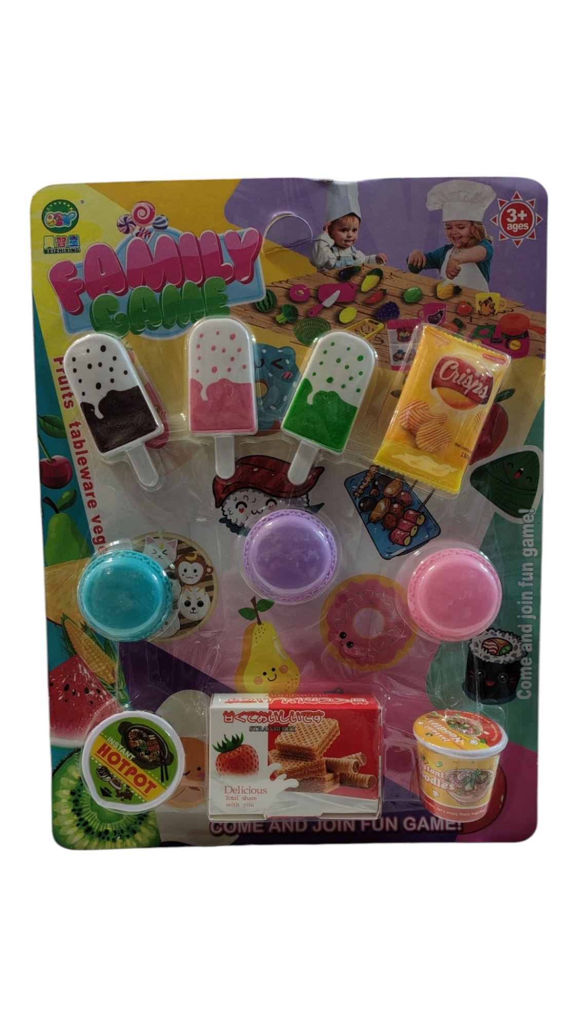 SET FAMILY GAME COMIDA