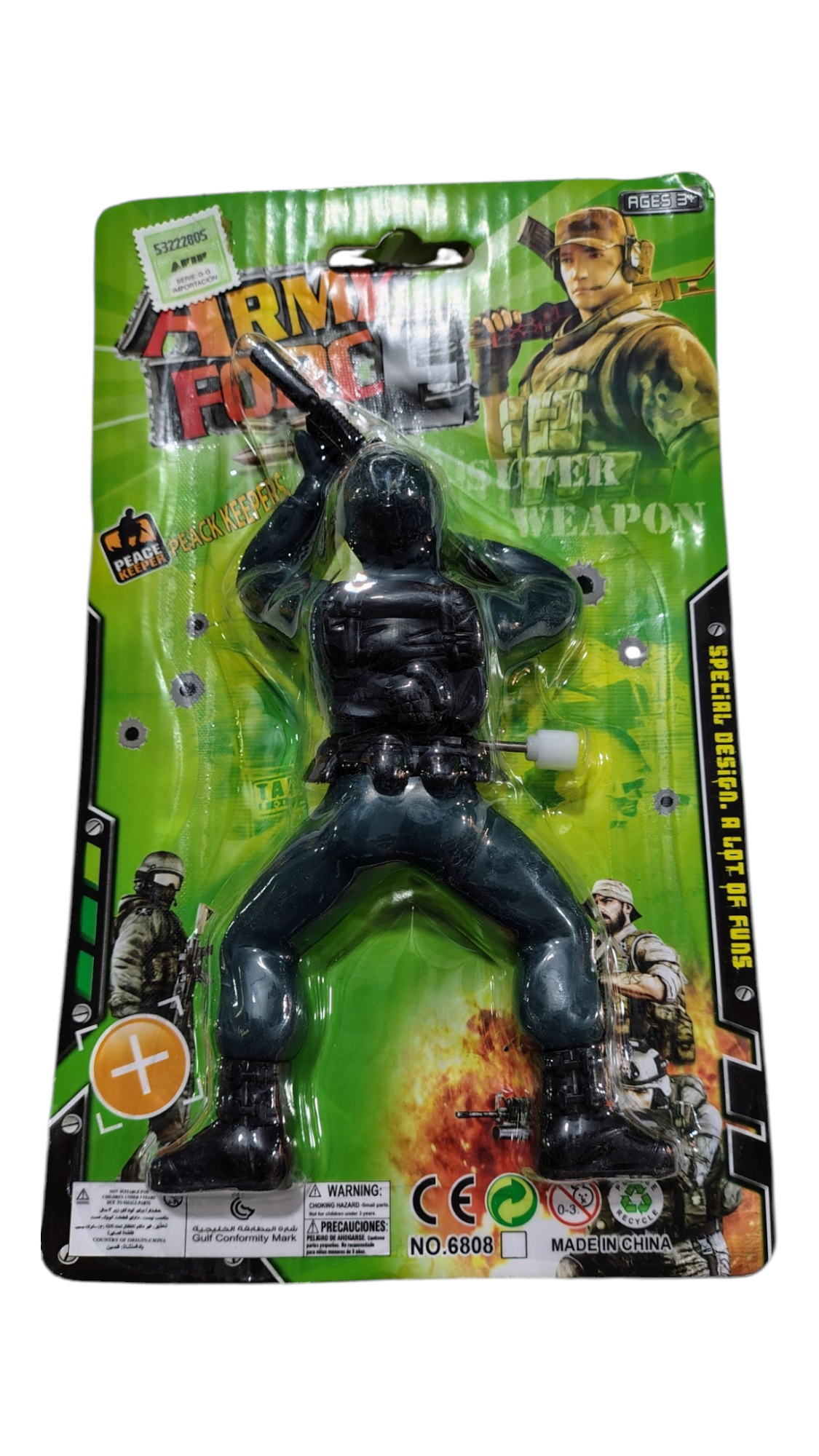 SOLDADO A CUERDA ARMY FORCE