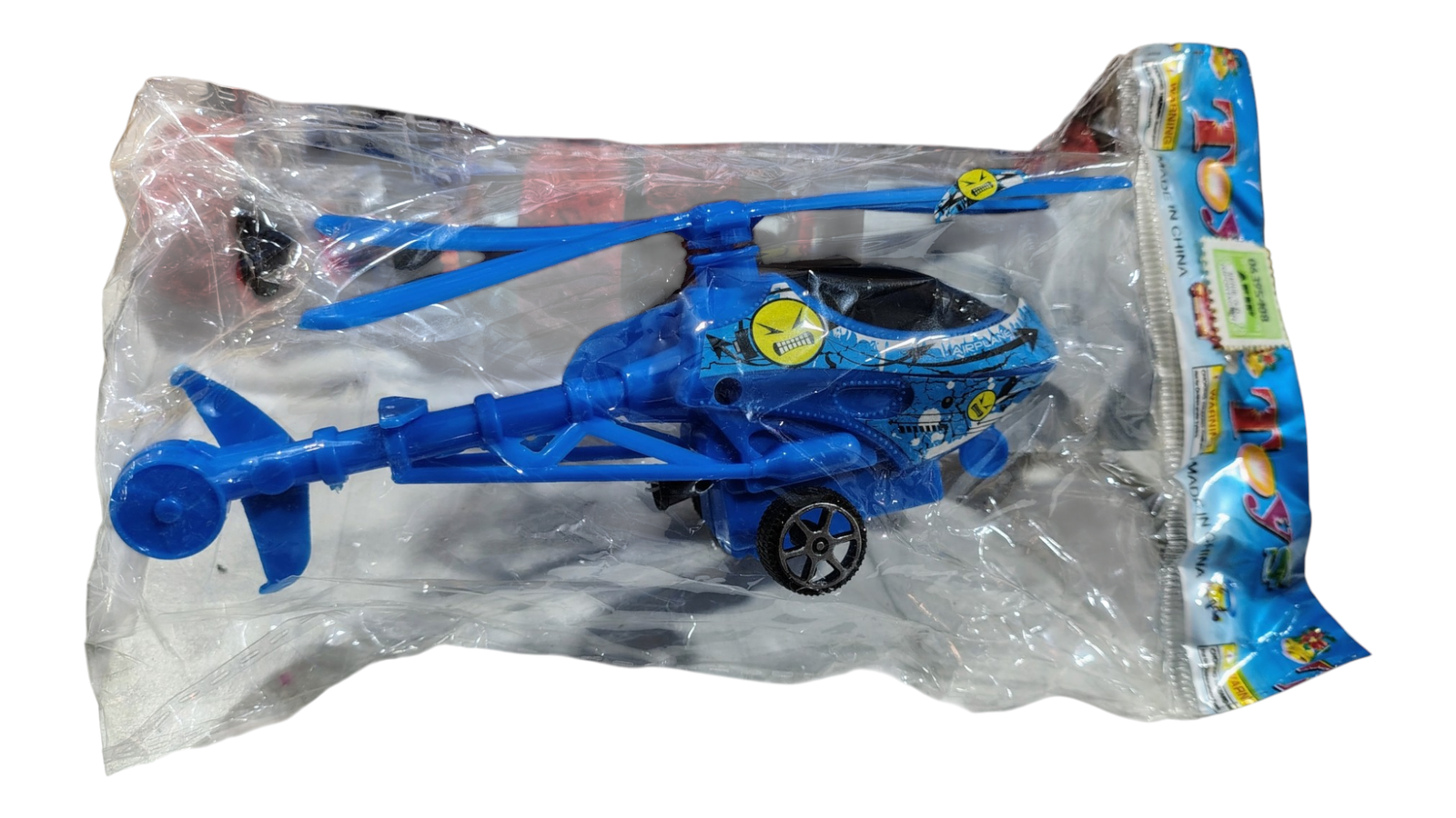 HELICOPTERO A CUERDA TOYS