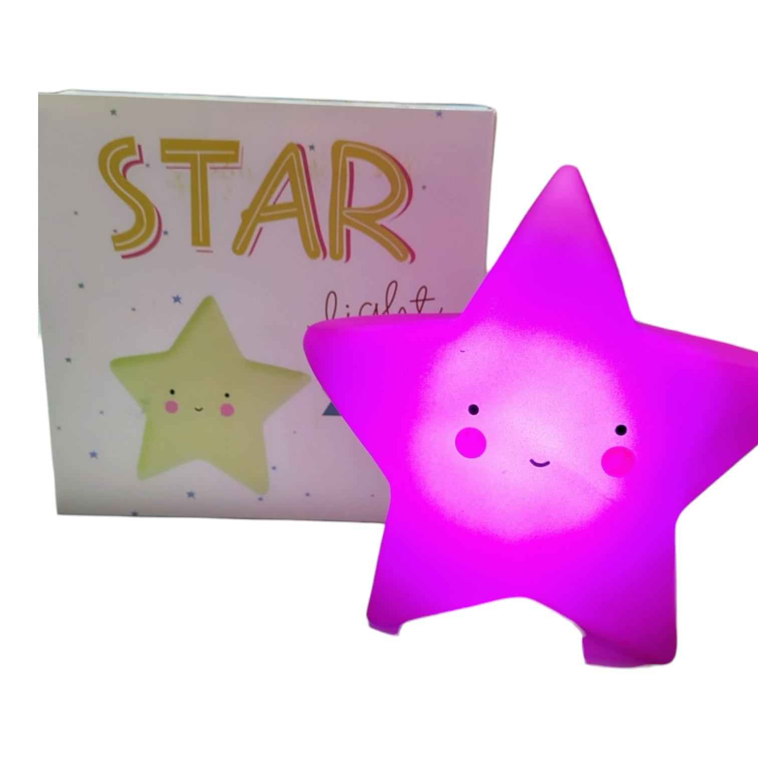 Luz de noche estrella