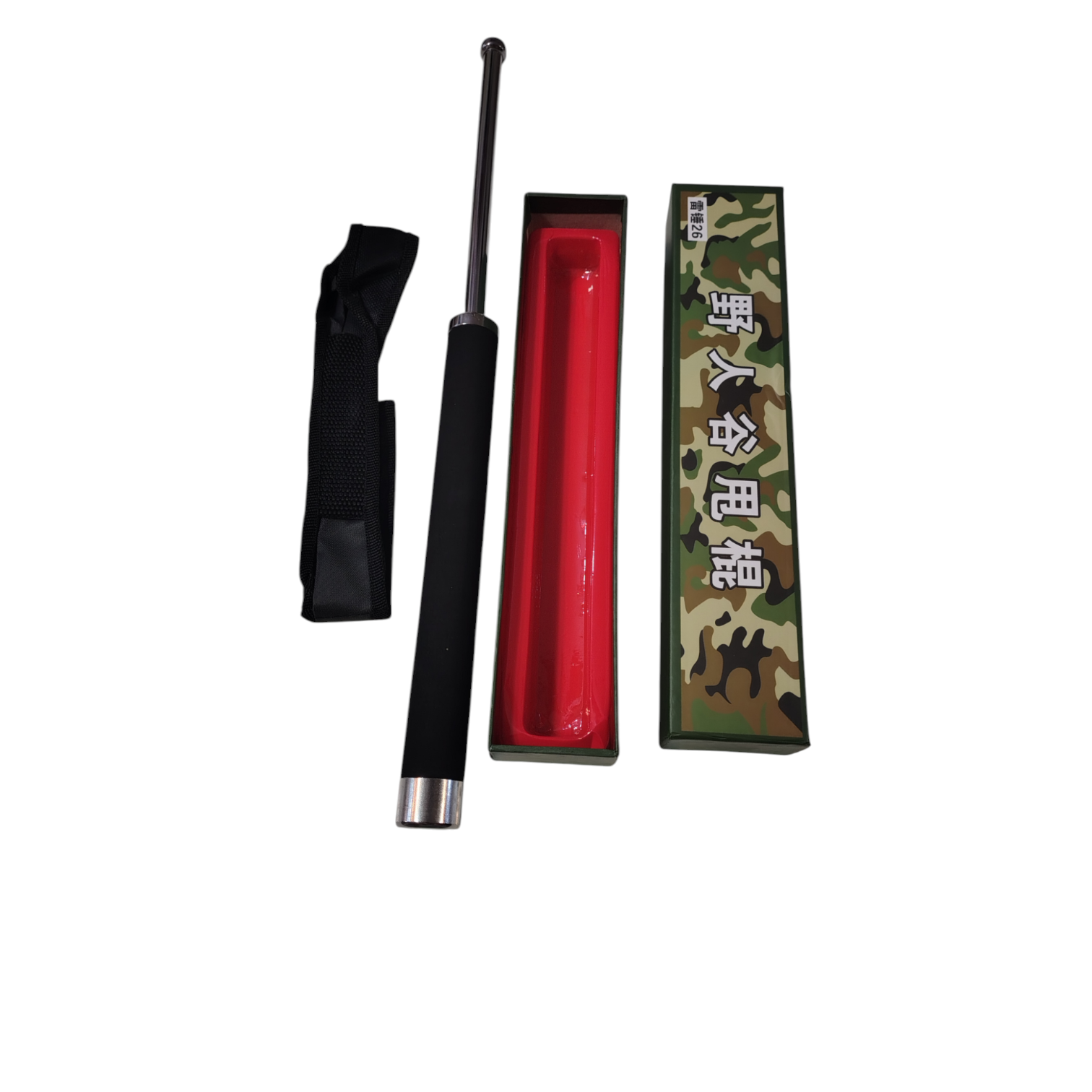 BASTON RIGIDO EN CAJA CAMUFLADA