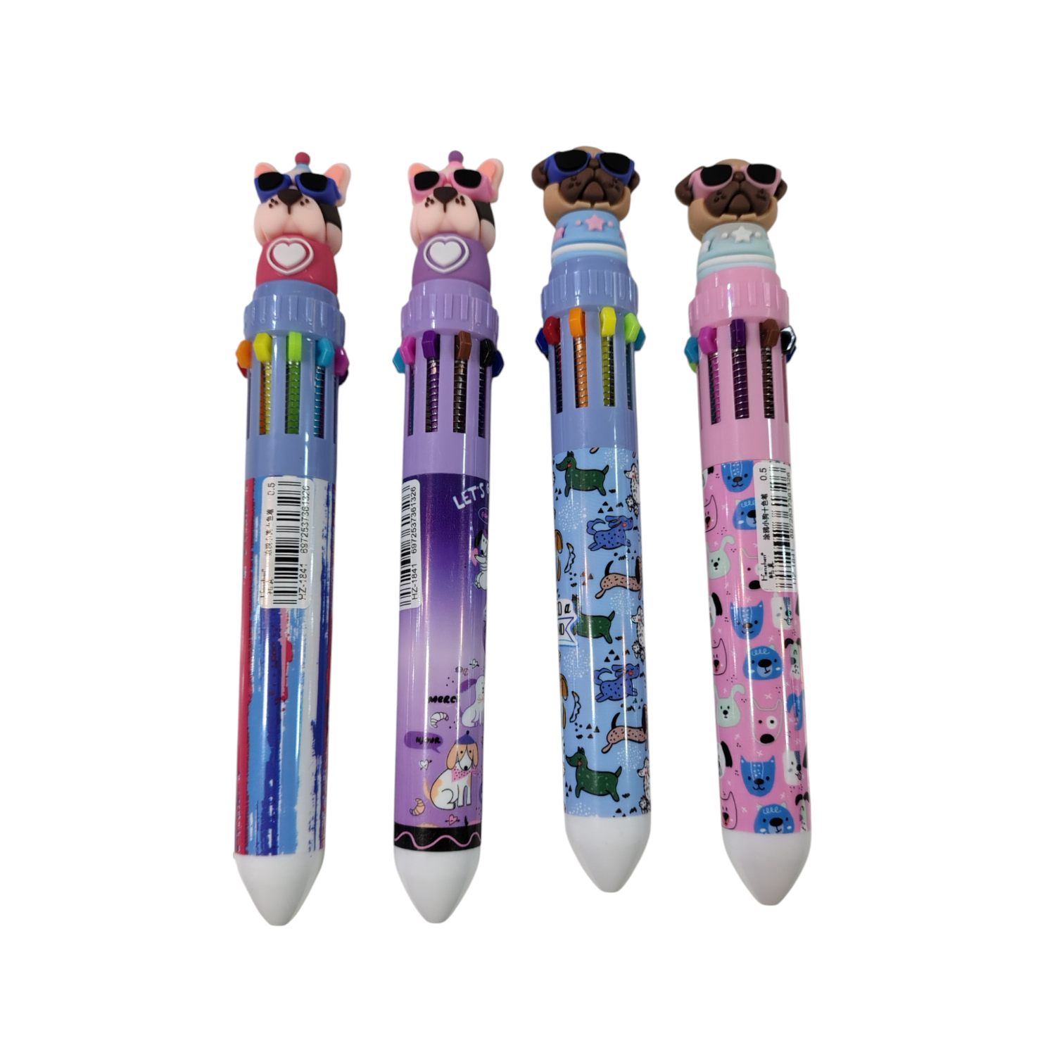 LAPICERA X10 COLORES PERRO