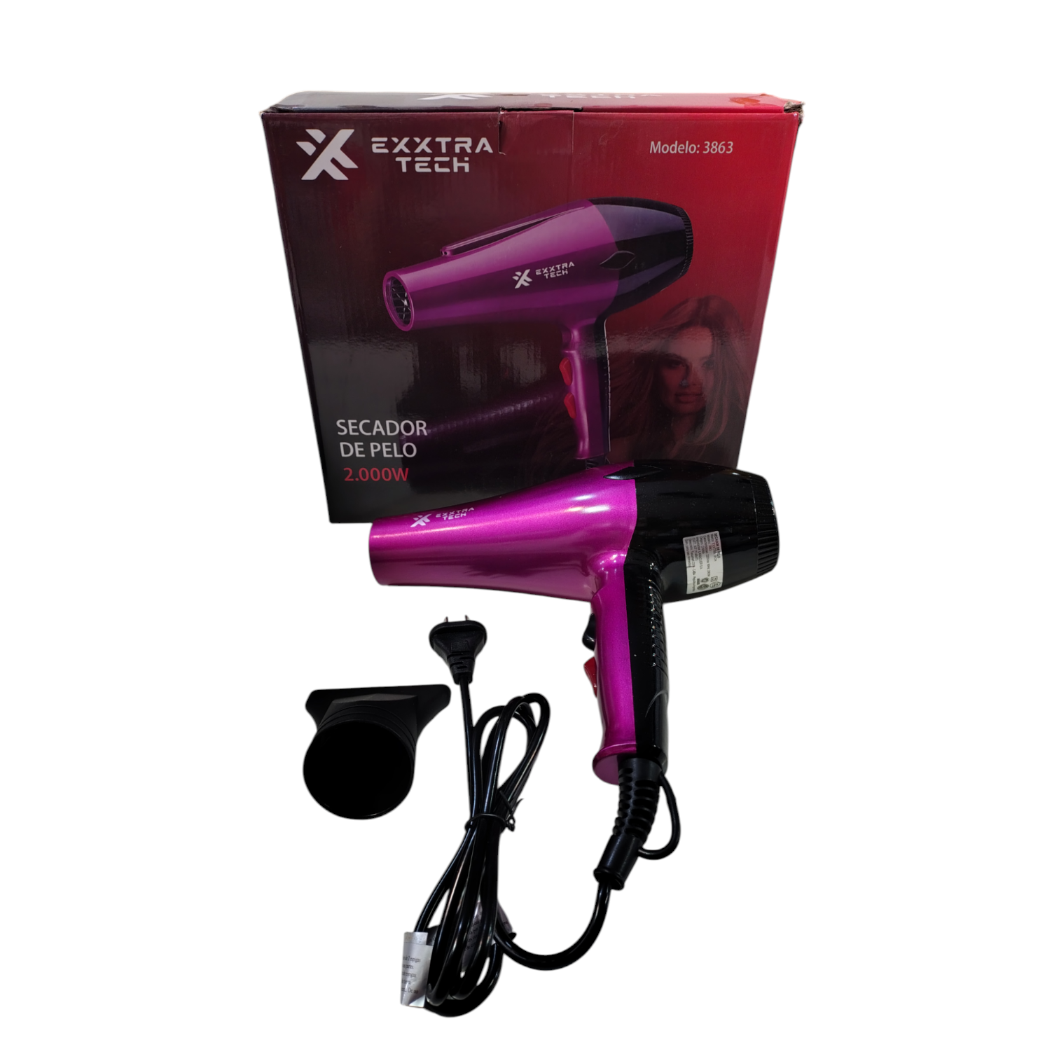 SECADOR DE PELO EXXTRA TECH